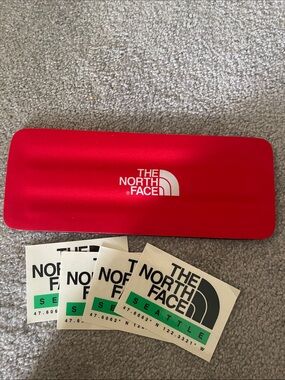 The North Face Stickers - 4 Seattle and 1 Slap Wrap Koozie
